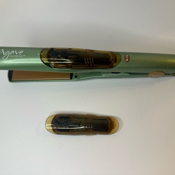 Agave Healing Vapor Iron with Green and Gold Accents main image 11